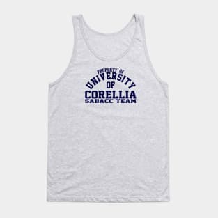 University of Corellia Sabacc Team Tank Top